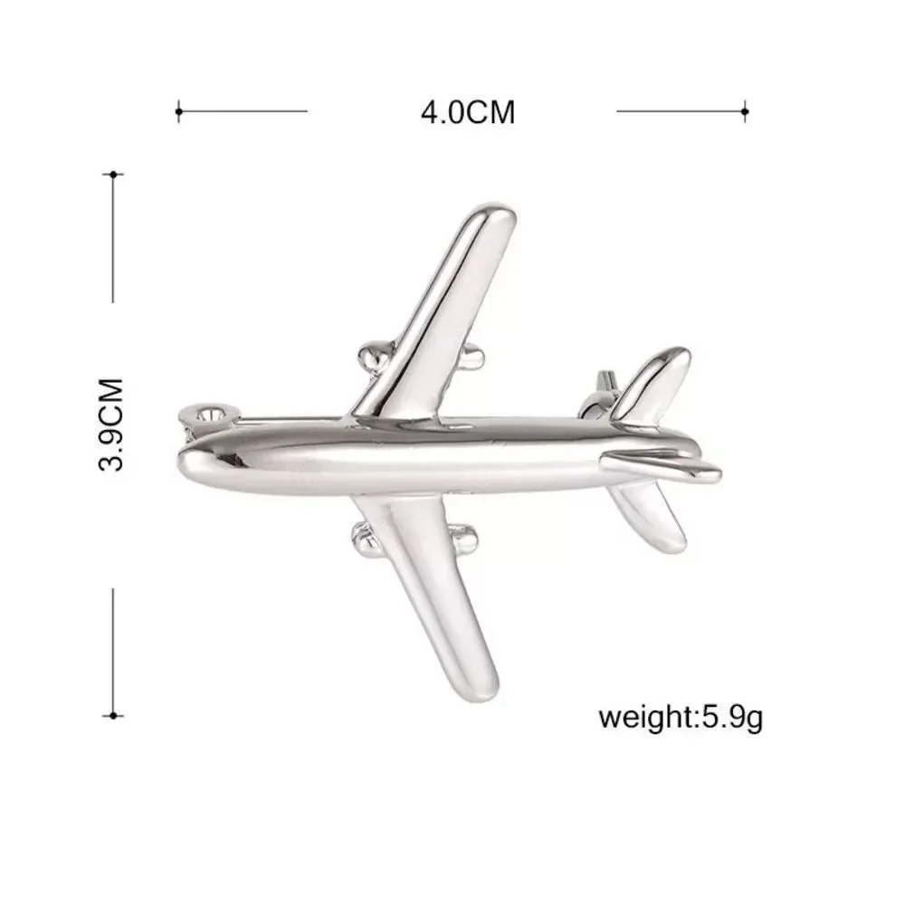 VQ Airplane Brooch